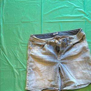 Seven7 Light Blue Jean Shorts Size 12